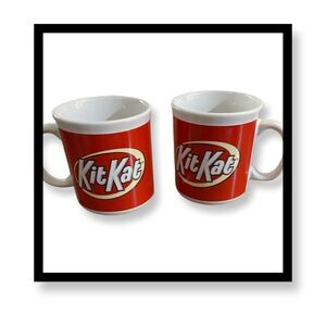 ‼️‼️Clearance-2 Piece Kit Kat Collectors Mug